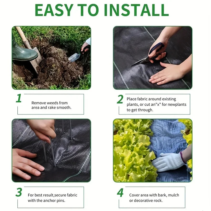 Diga Adeus às Ervas Daninhas! Proteja Seu Solo com a Malha Geotêxtil