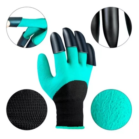 Luva Com Garras Para Jardinagem - Marga