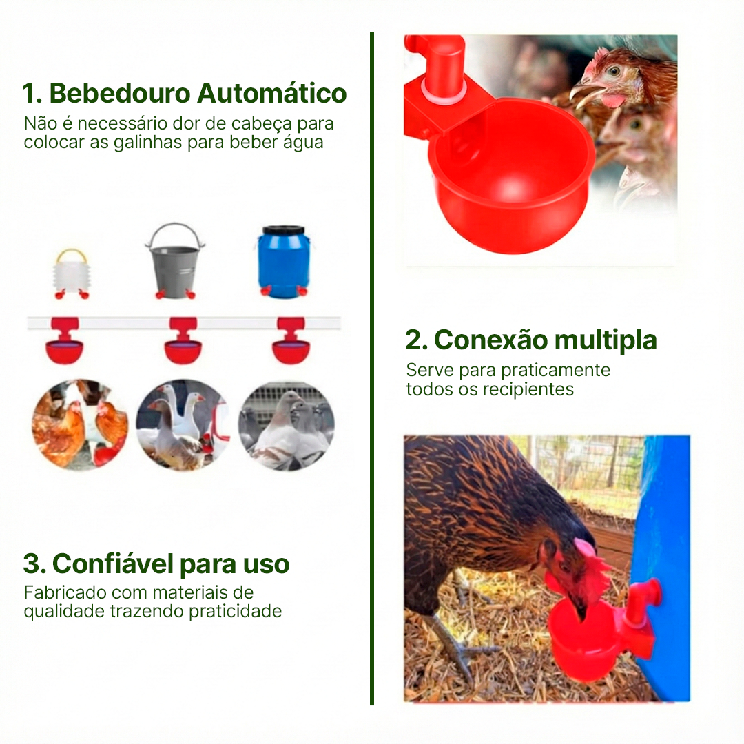 Bebedouro Automático - Sistema Hidráulico