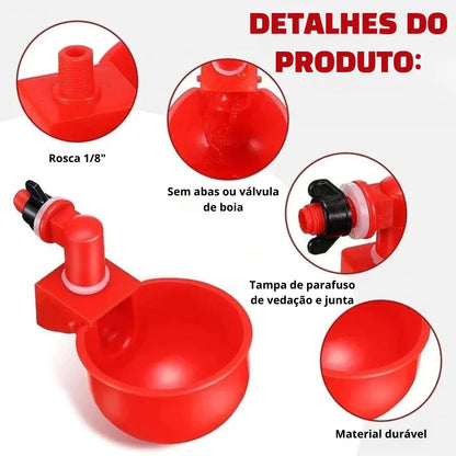 Bebedouro Automático para Aves - Promoção Comprou, Ganhou!
