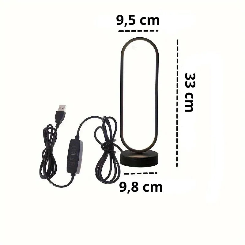 Luminária de Mesa LED com Anel de Luz - Marga