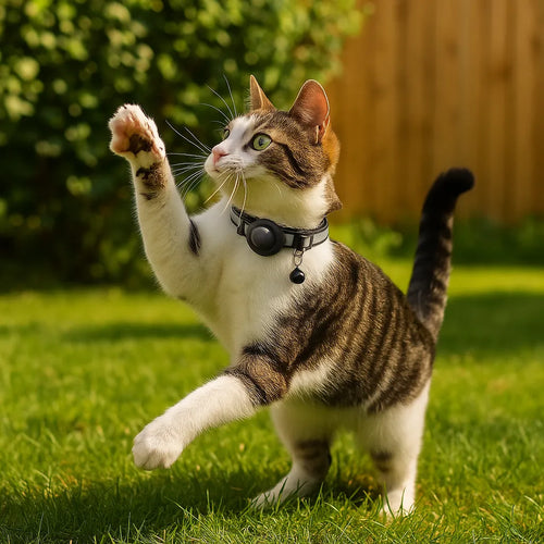 Coleira AirTag Justável A prova d'Água - Marga