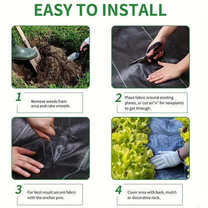 Diga Adeus às Ervas Daninhas! Proteja Seu Solo com a Malha Geotêxtil