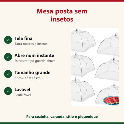 Benefícios da capa protetora para alimentos