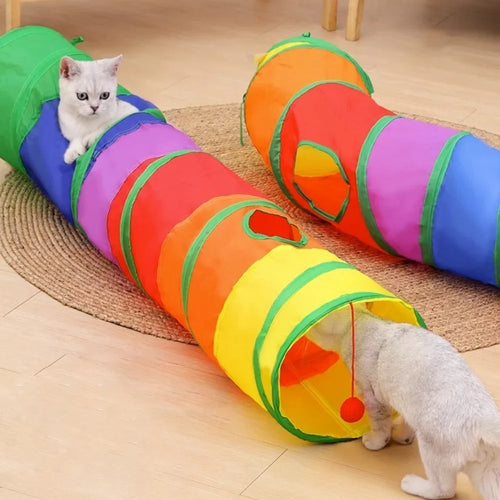 Brinquedo Túnel Labirinto para Gatos – Marga