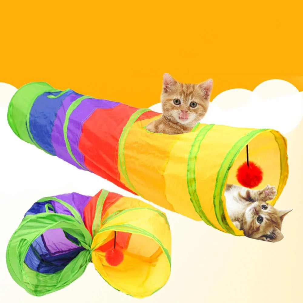 Brinquedo Túnel Labirinto para Gatos – Marga