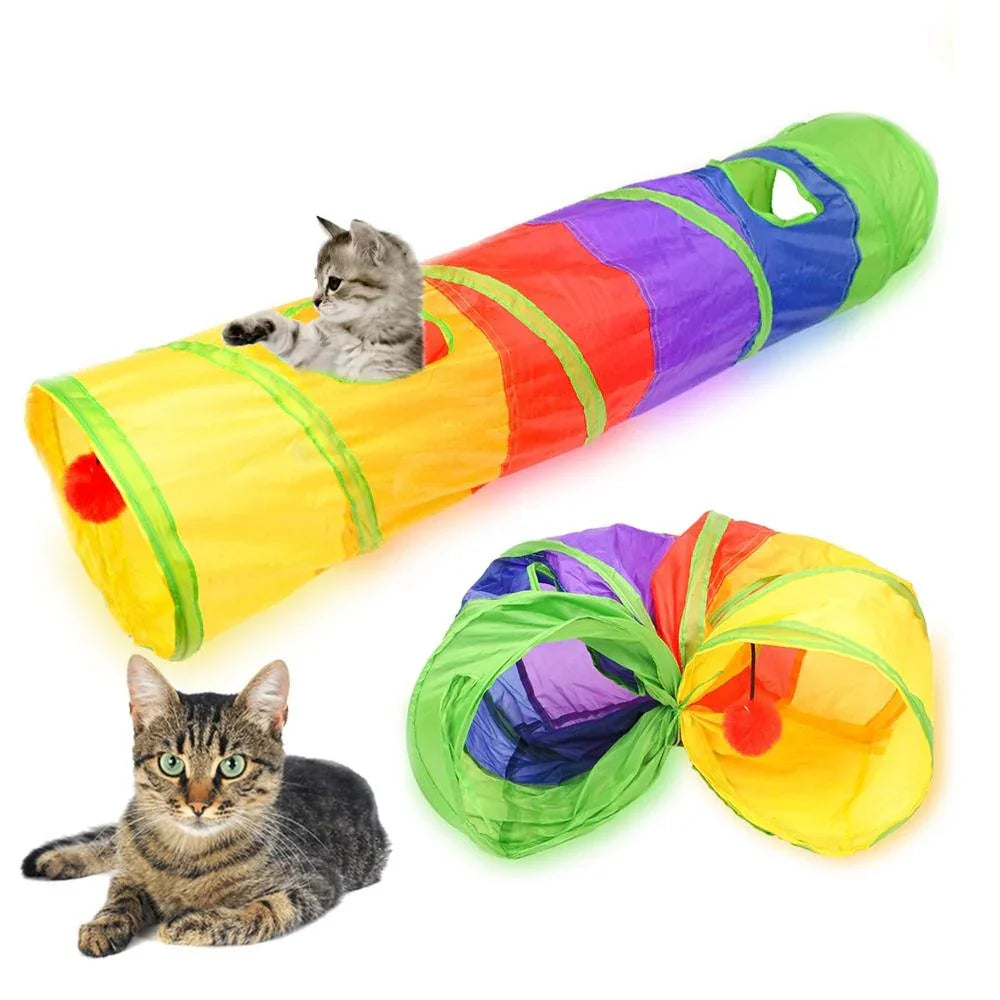 Brinquedo Túnel Labirinto para Gatos – Marga