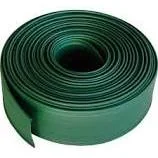 Rolo de separador plástico verde para canteiros de jardim